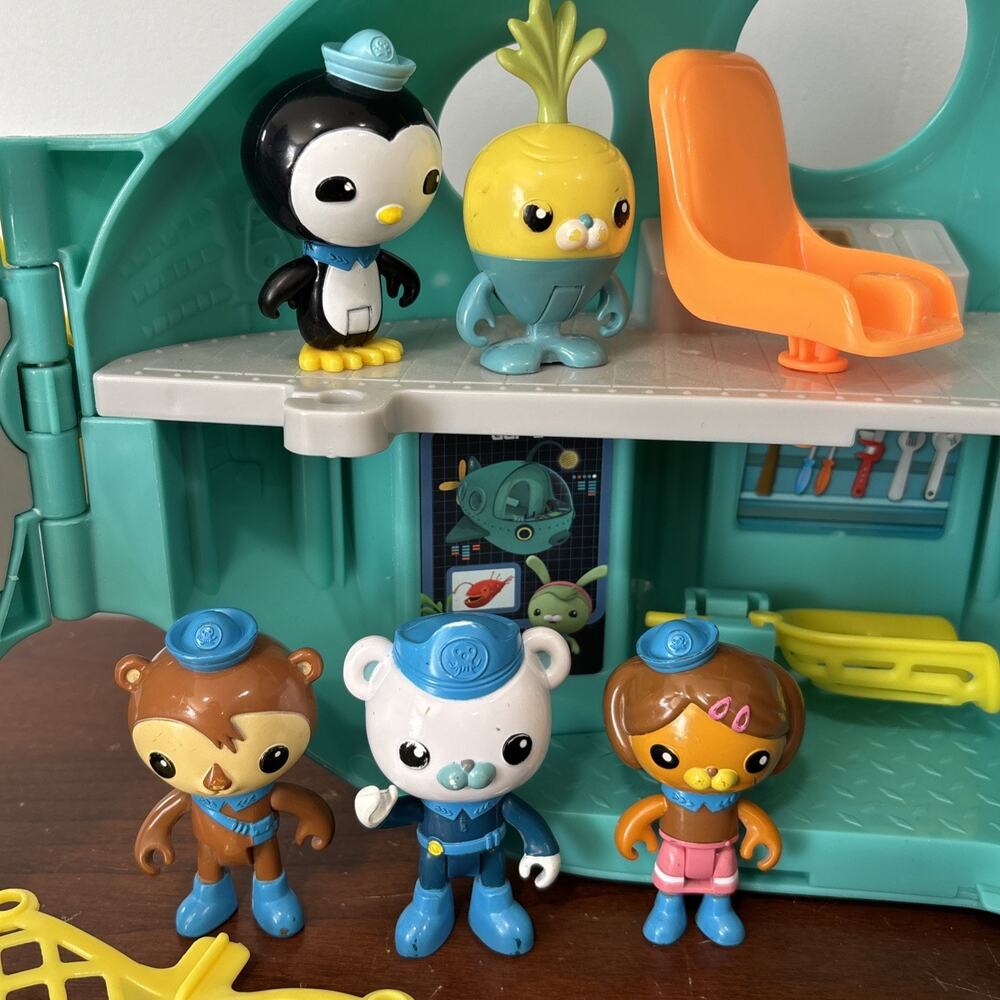 Octonauts Gup A Megapack Sub Playset Figures Sea Creatures Cards Accessories - Picture 2 of 14